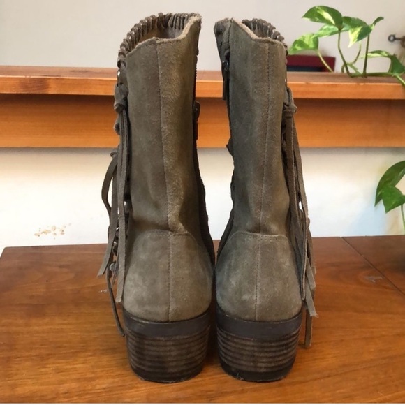 Naughty Monkey Tan Suede Boots - Size
 7.5 - Picture 7 of 8